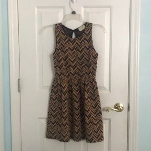 Sleeveless Patterned Cotton Dress